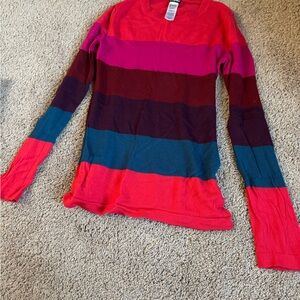 Patagonia Women's Vibrant Striped Crew Neck Sweater
